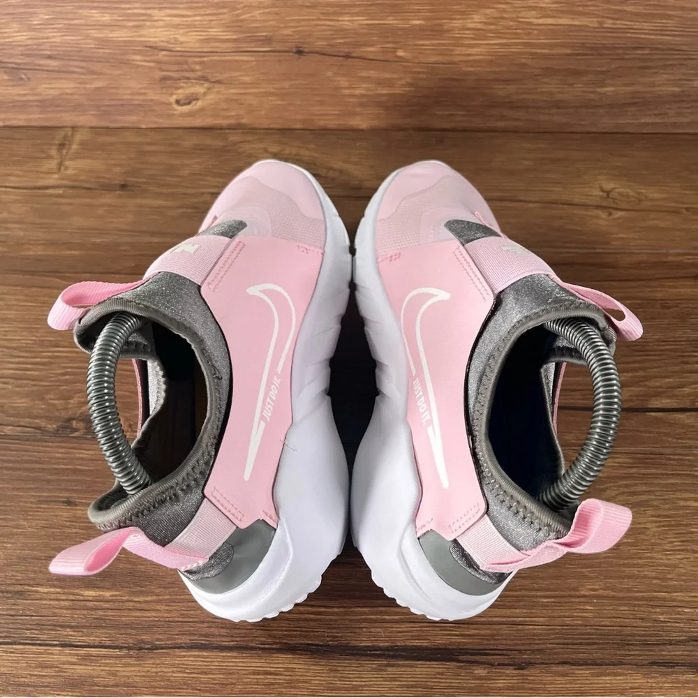 NIKE FLEX RUNNER 2 Pink Slip-On Athletic Sneakers Size 5.5Y Shoes‎